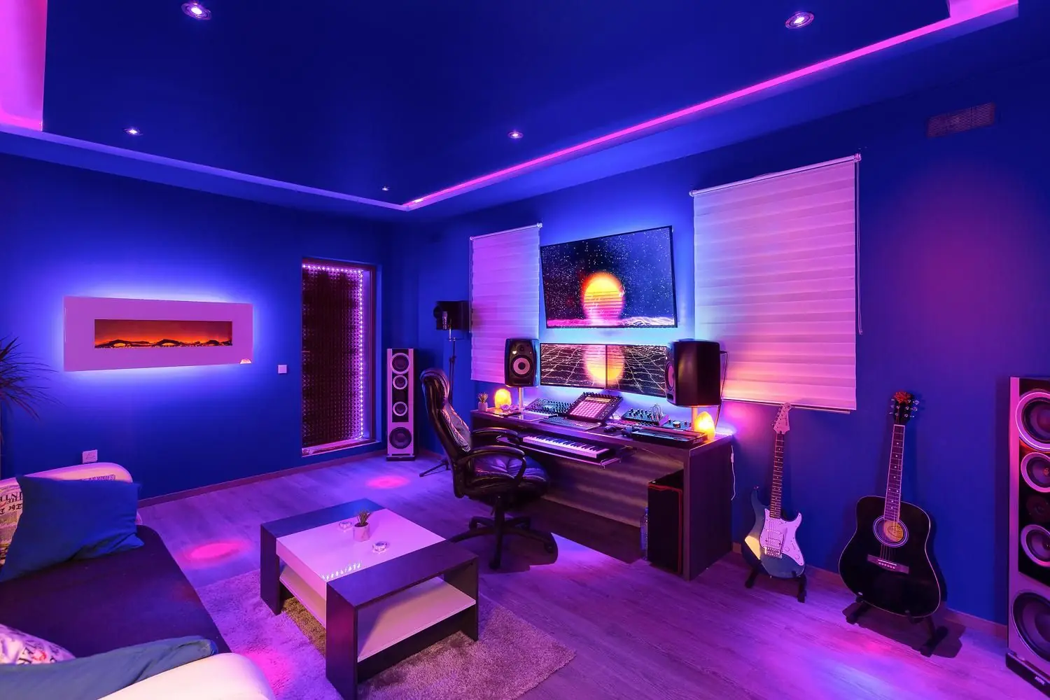 Iluminación RGB inteligente con control desde aplicación
