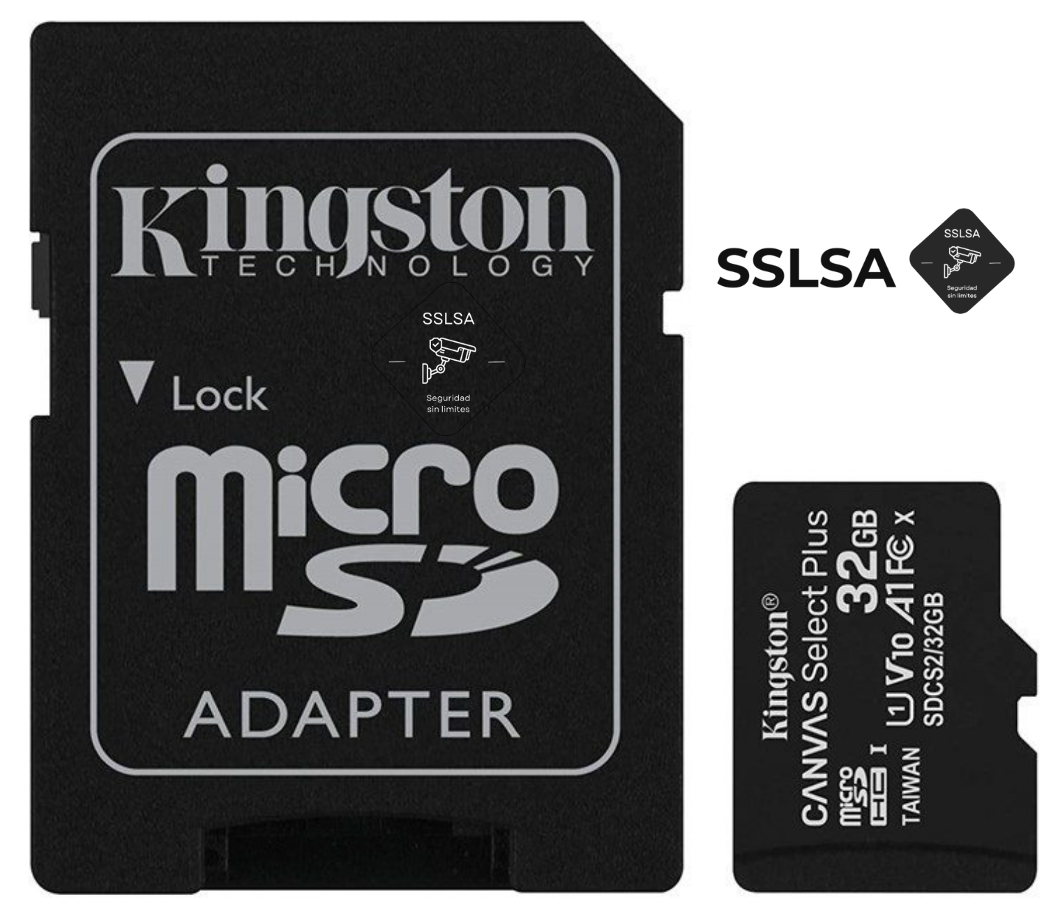 Comprar Memoria Micro SD 32GB Kingston en SSLSA Guatemala