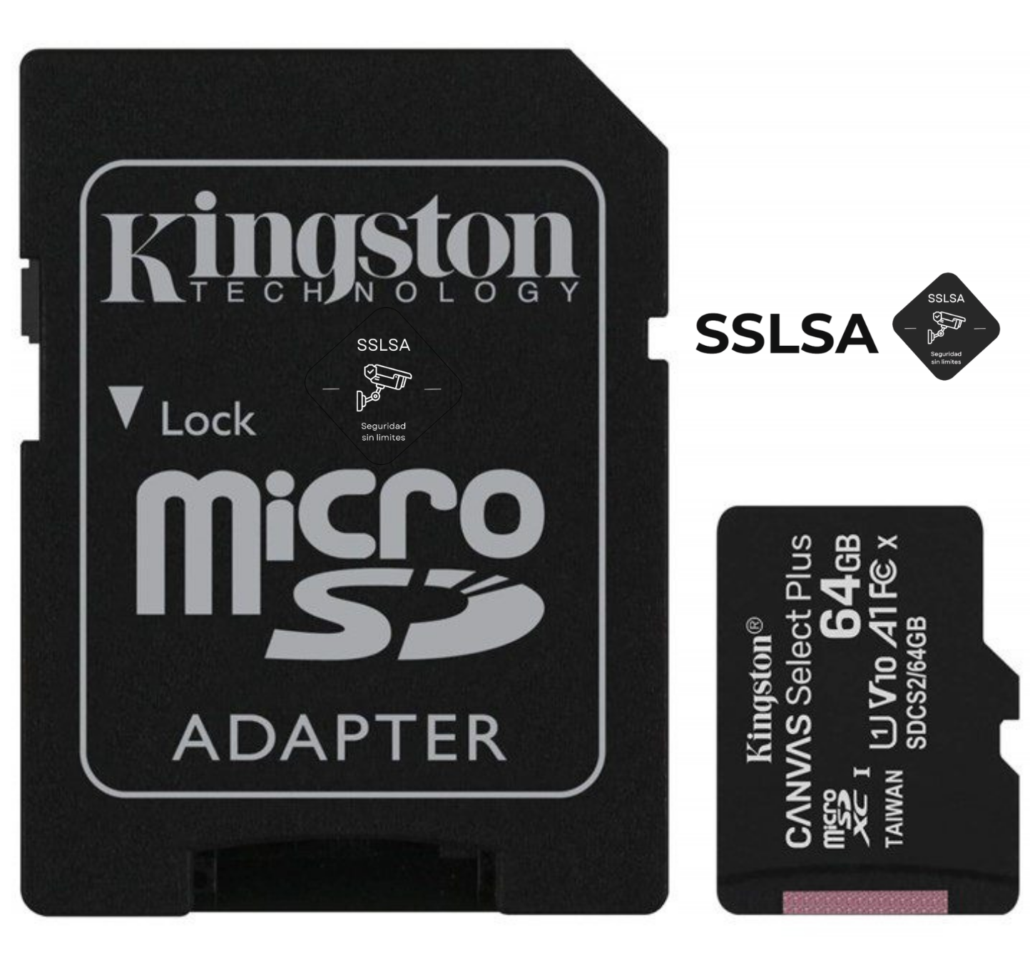 Comprar Memoria Micro SD Kingston 64GB en SSLSA Guatemala