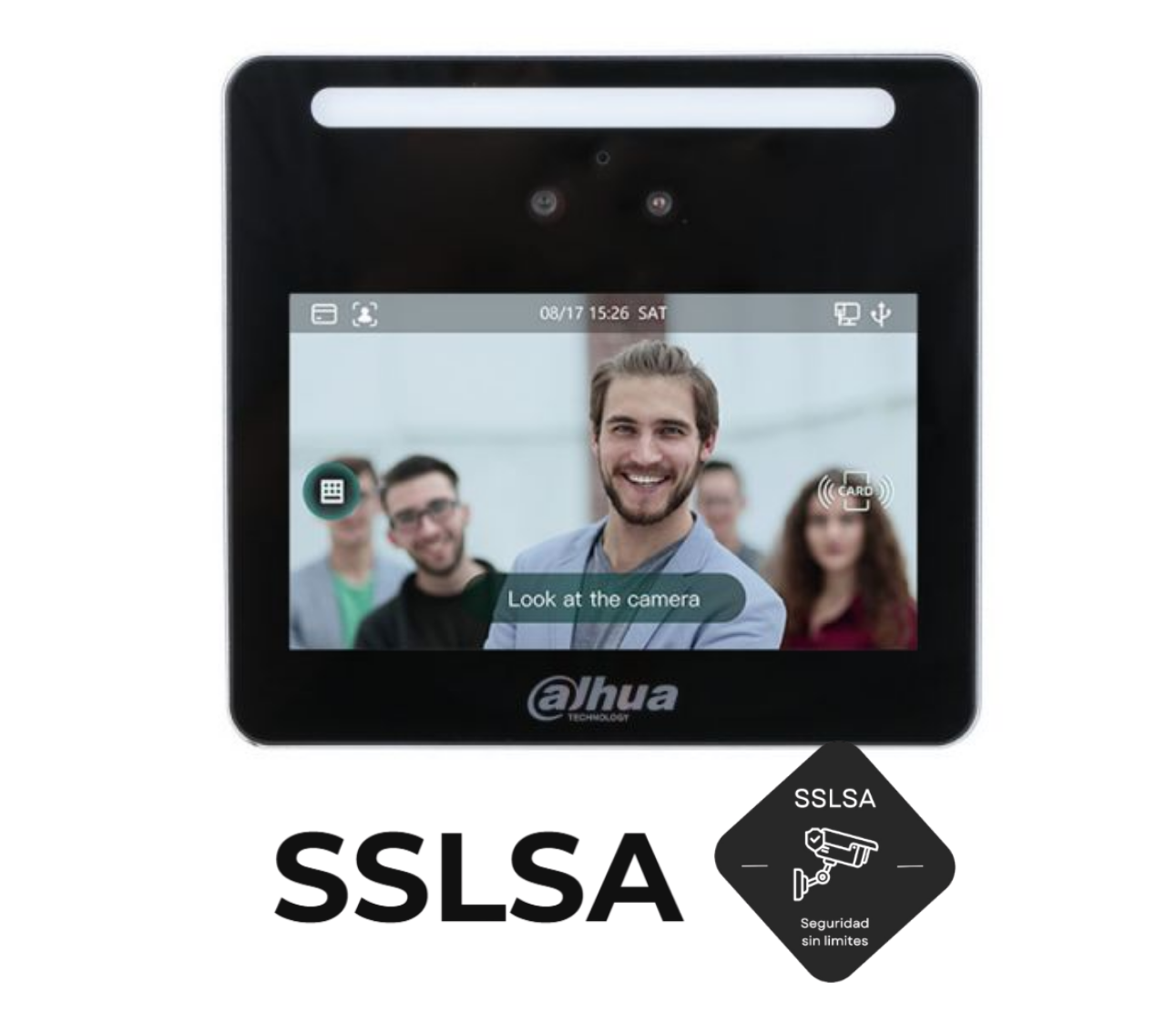 Comprar Control de Asistencia con Reconocimiento Facial DAHUA en SSLSA Guatemala