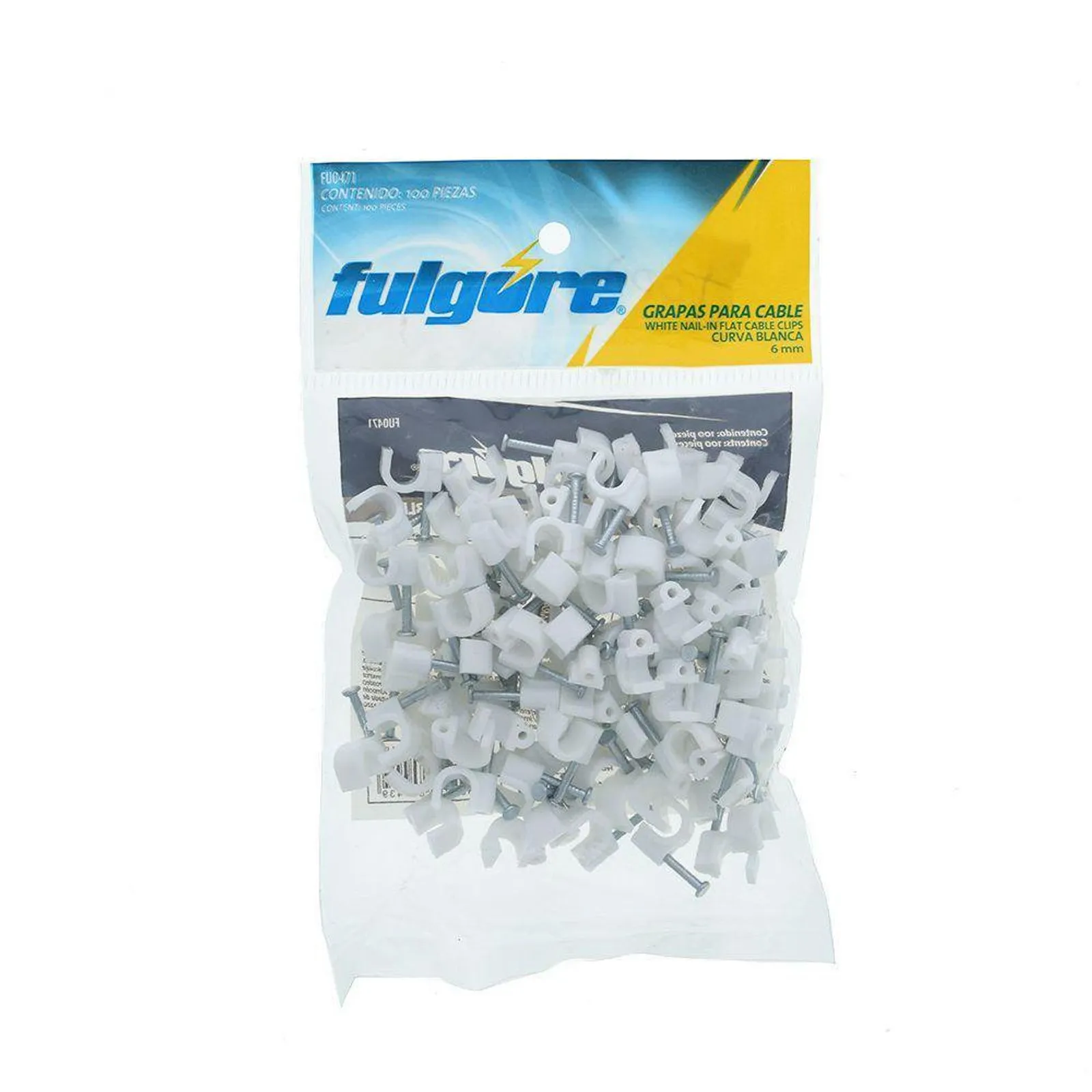 Comprar Grapa para Cable Redondo con Clavo 6 mm en SSLSA Guatemala